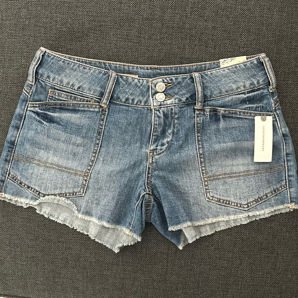 Pilcro denim shorts